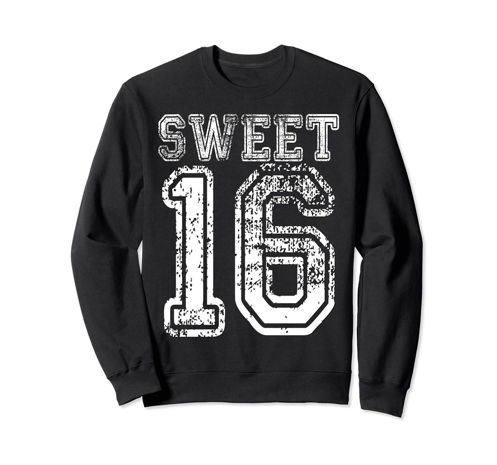 16Th Birthday Gift Sweet Sixteen Sweatshirt - Aesthetic Graphic Men Women - T-Shirt, Sweatshirt, Hoodie