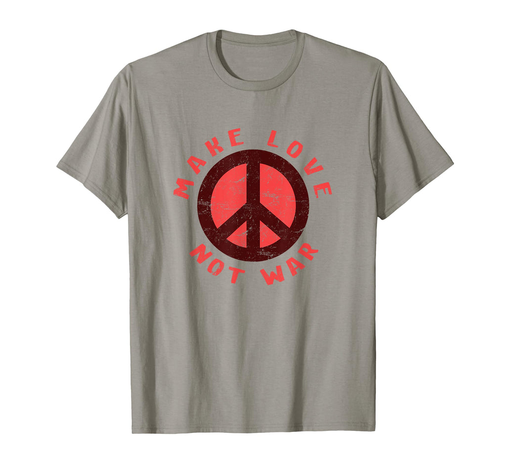 Hippie Peace Symbol Funny Sign T-Shirt - Unique Graphic for Adults - T-Shirt, Sweatshirt, Hoodie