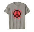 Hippie Peace Symbol Funny Sign T-Shirt - Unique Graphic for Adults - T-Shirt, Sweatshirt, Hoodie