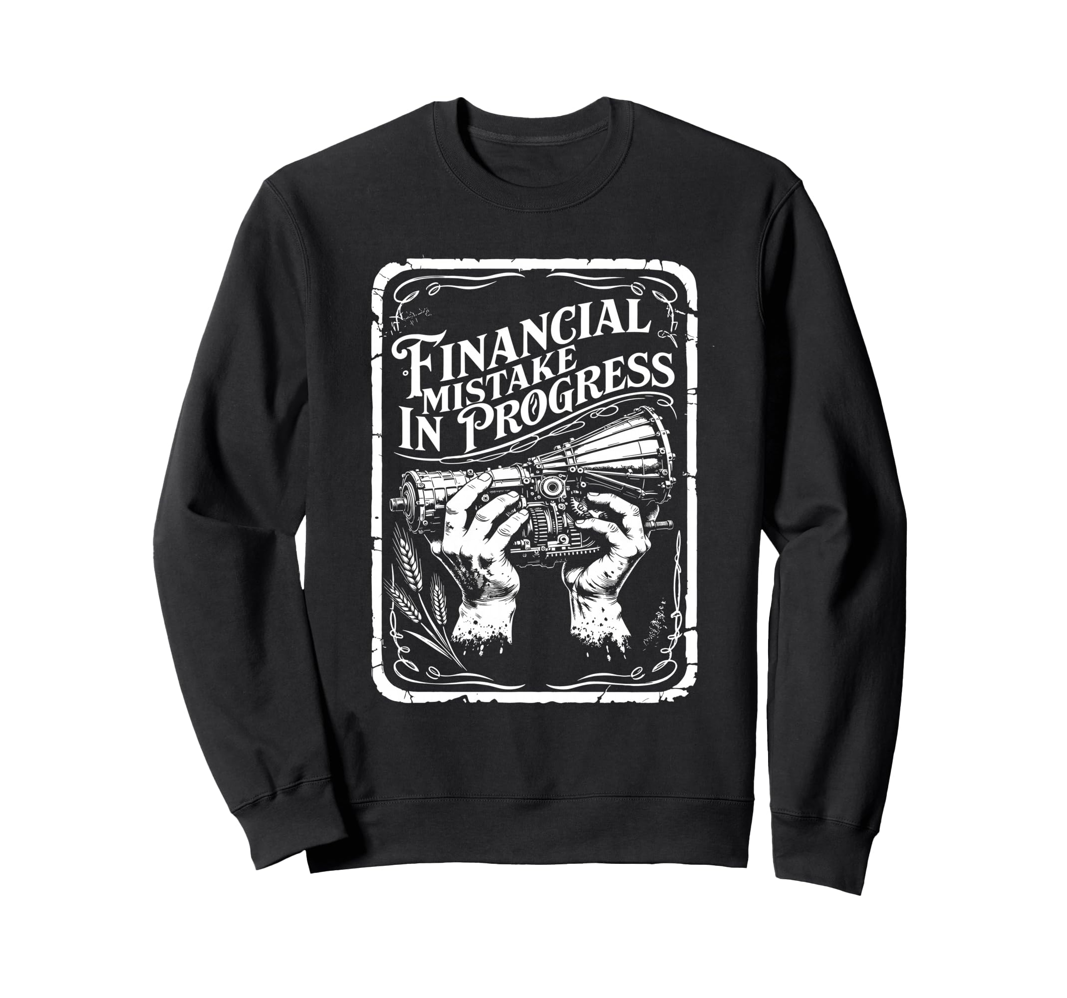 Financial Mistake Progress Camera Sweatshirt - Custom Art Print Men Women - T-Shirt, Sweatshirt, Hoodie
