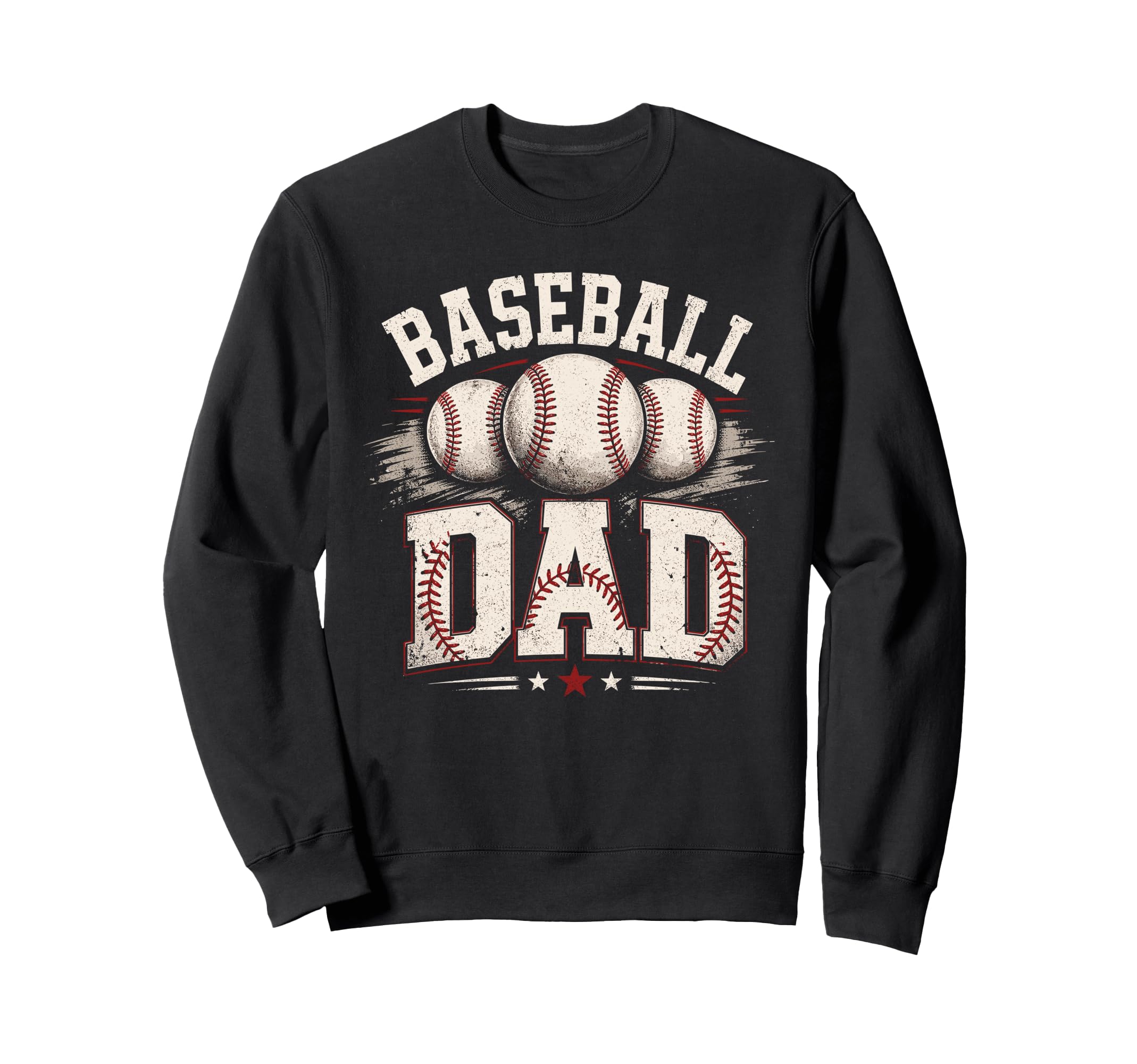 Baseball Dad Sports Dad Sweatshirt - Casual Everyday Wear Men Women - T-Shirt, Sweatshirt, Hoodie