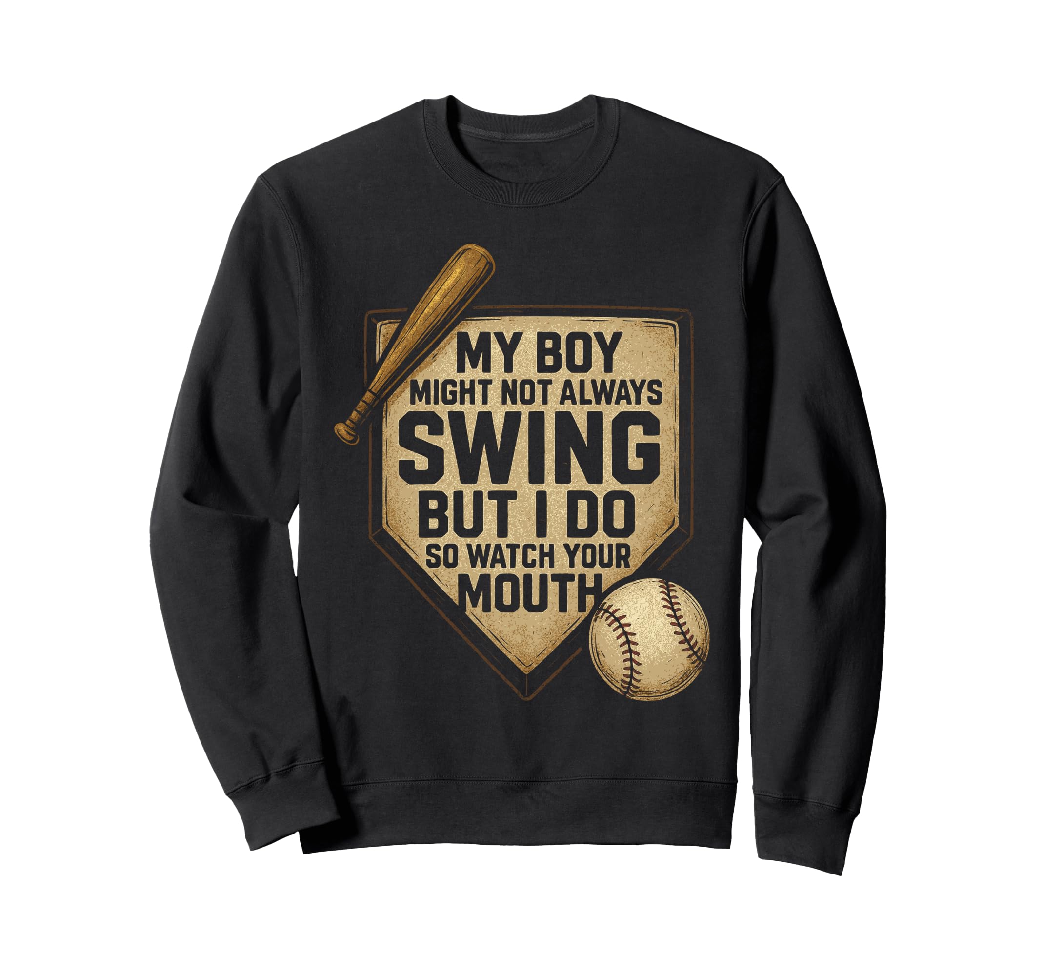My Might Not Always Swing But I Do Sweatshirt - Graphic Print for Adults - T-Shirt, Sweatshirt, Hoodie
