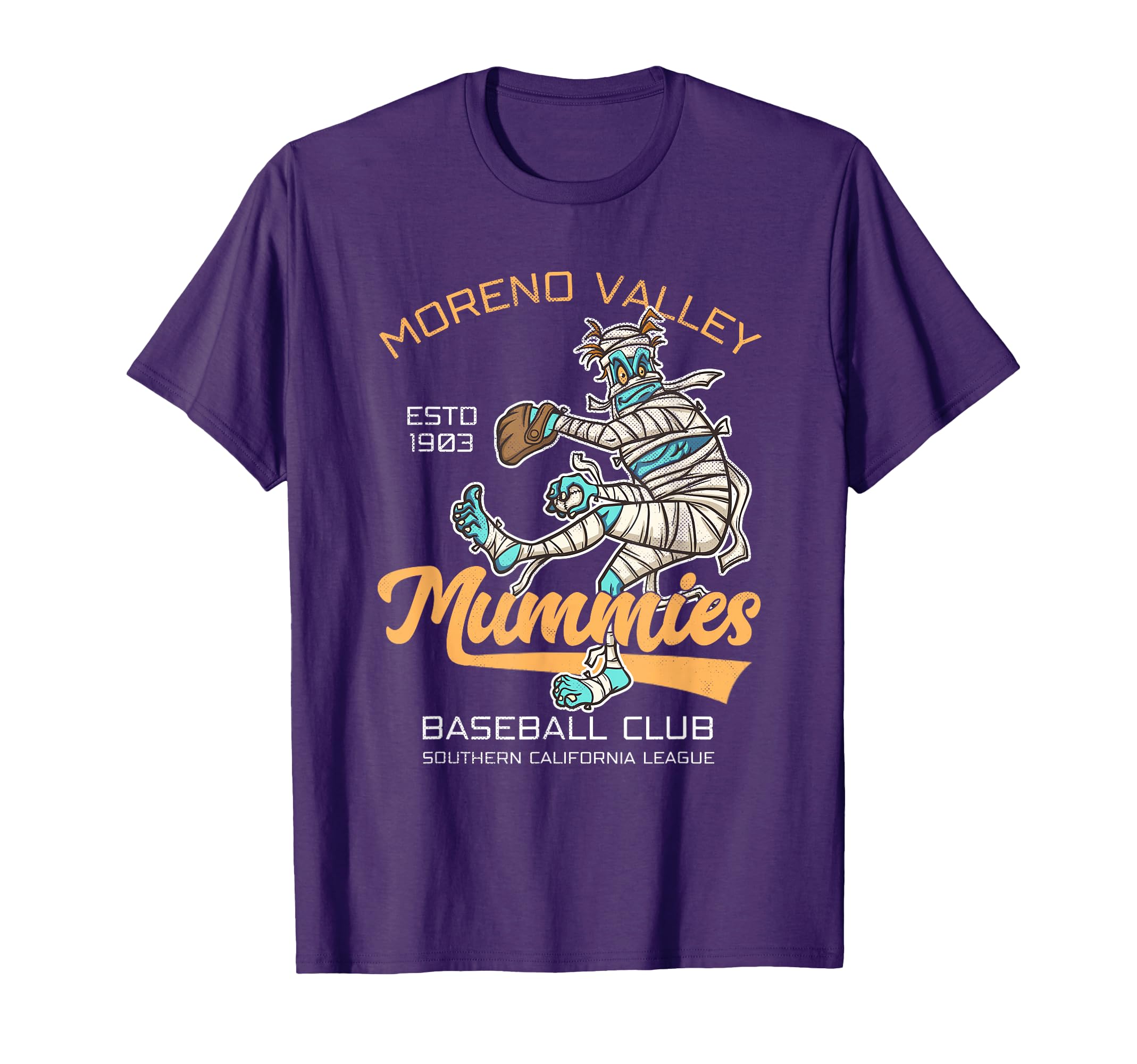 Moreno Valley Mummies Minor League T-Shirt - Aesthetic Graphic Unisex - T-Shirt, Sweatshirt, Hoodie