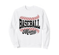 Baseball Mama Baseball Mom Player Sweatshirt - Unique Graphic Men Women - T-Shirt, Sweatshirt, Hoodie