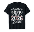 Proud Poppi 2026 Senior Baseball T-Shirt - Minimalist Print for Adults - T-Shirt, Sweatshirt, Hoodie