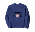 Baseball Mom Sweatshirt - Fun Novelty Design for Adults - T-Shirt, Sweatshirt, Hoodie