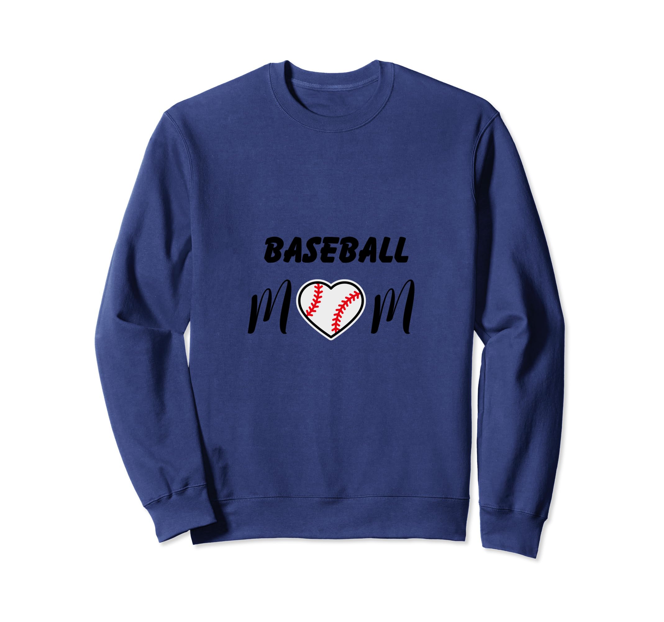 Baseball Mom Sweatshirt - Fun Novelty Design for Adults - T-Shirt, Sweatshirt, Hoodie