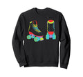 Roller Skate Shoes Colorful Roller Sweatshirt - Custom Art Print Men Women - T-Shirt, Sweatshirt, Hoodie