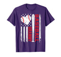 American Flag Baseball Grammy Baseball T-Shirt - Novelty Apparel Men Women - T-Shirt, Sweatshirt, Hoodie