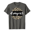 Leopard Dragons Team Mascot School T-Shirt - Trendy Graphic Men Women - T-Shirt, Sweatshirt, Hoodie