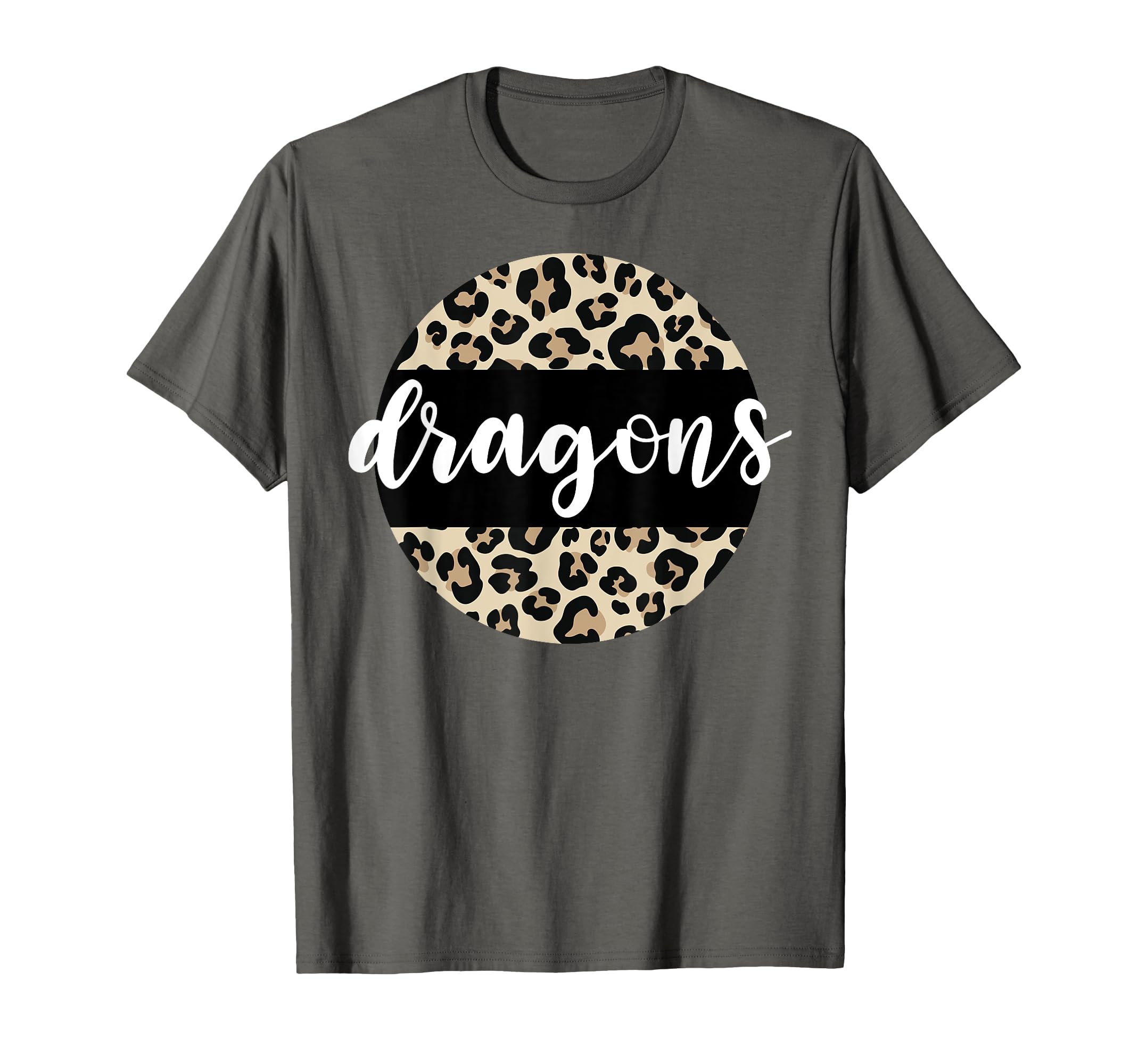 Leopard Dragons Team Mascot School T-Shirt - Trendy Graphic Men Women - T-Shirt, Sweatshirt, Hoodie