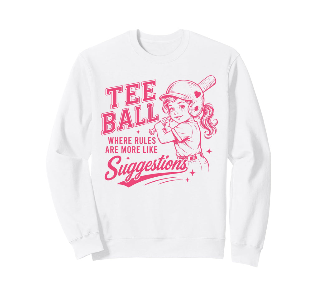 Baseball Mom Ball Where Rules Are Sweatshirt - Unique Graphic for Adults - T-Shirt, Sweatshirt, Hoodie