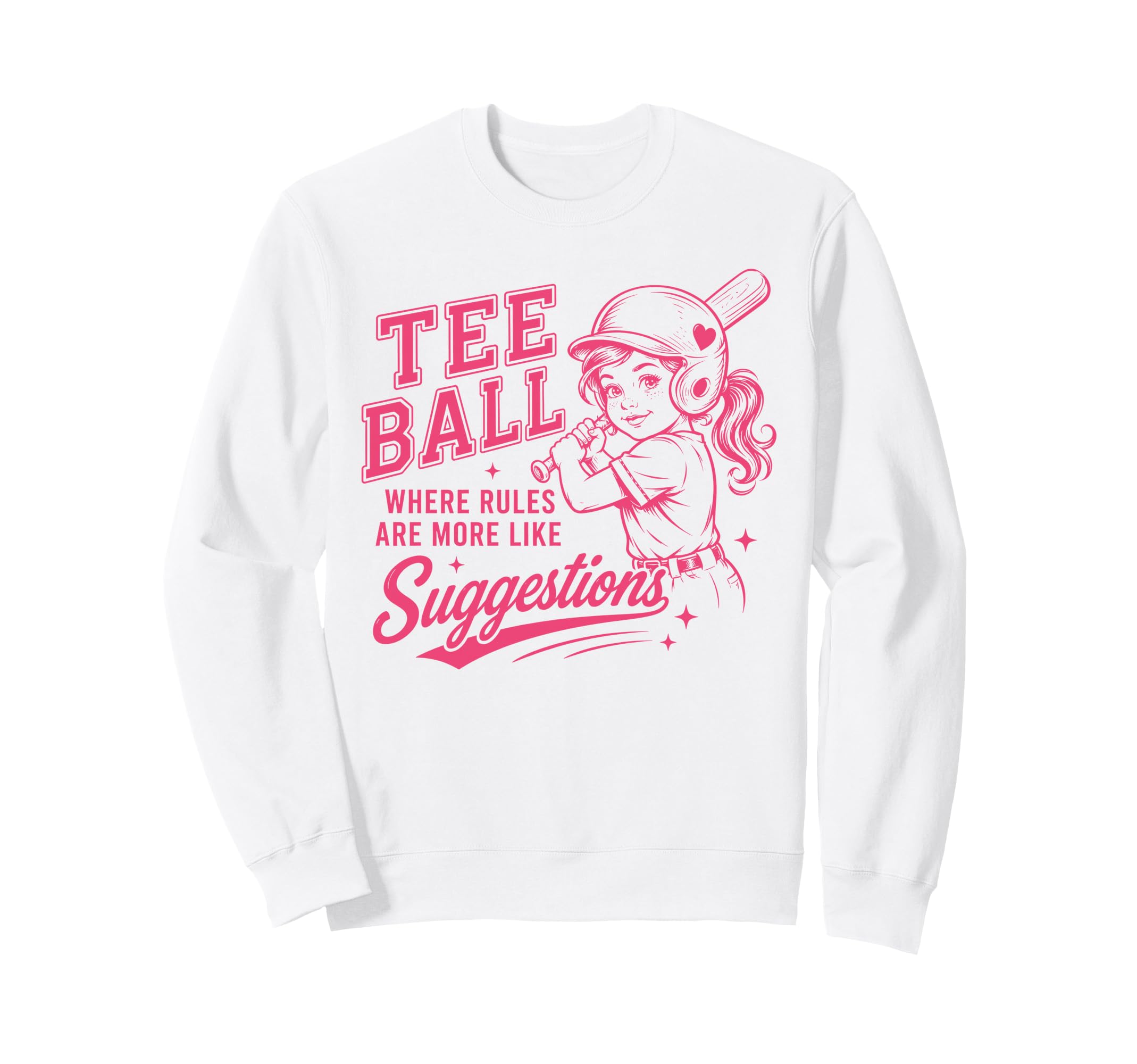 Baseball Mom Ball Where Rules Are Sweatshirt - Unique Graphic for Adults - T-Shirt, Sweatshirt, Hoodie