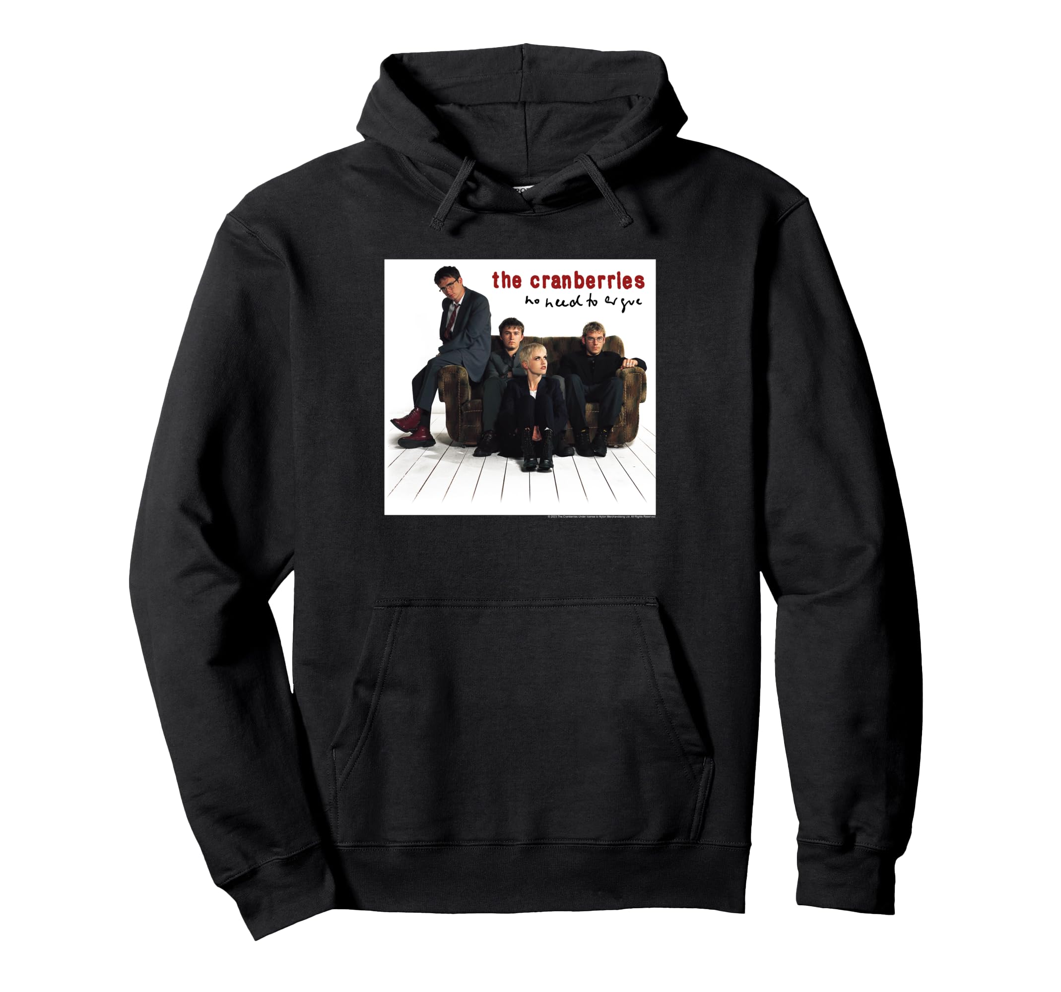 Cranberries No Need To Argue Album Hoodie - Minimalist Print for Adults - T-Shirt, Sweatshirt, Hoodie