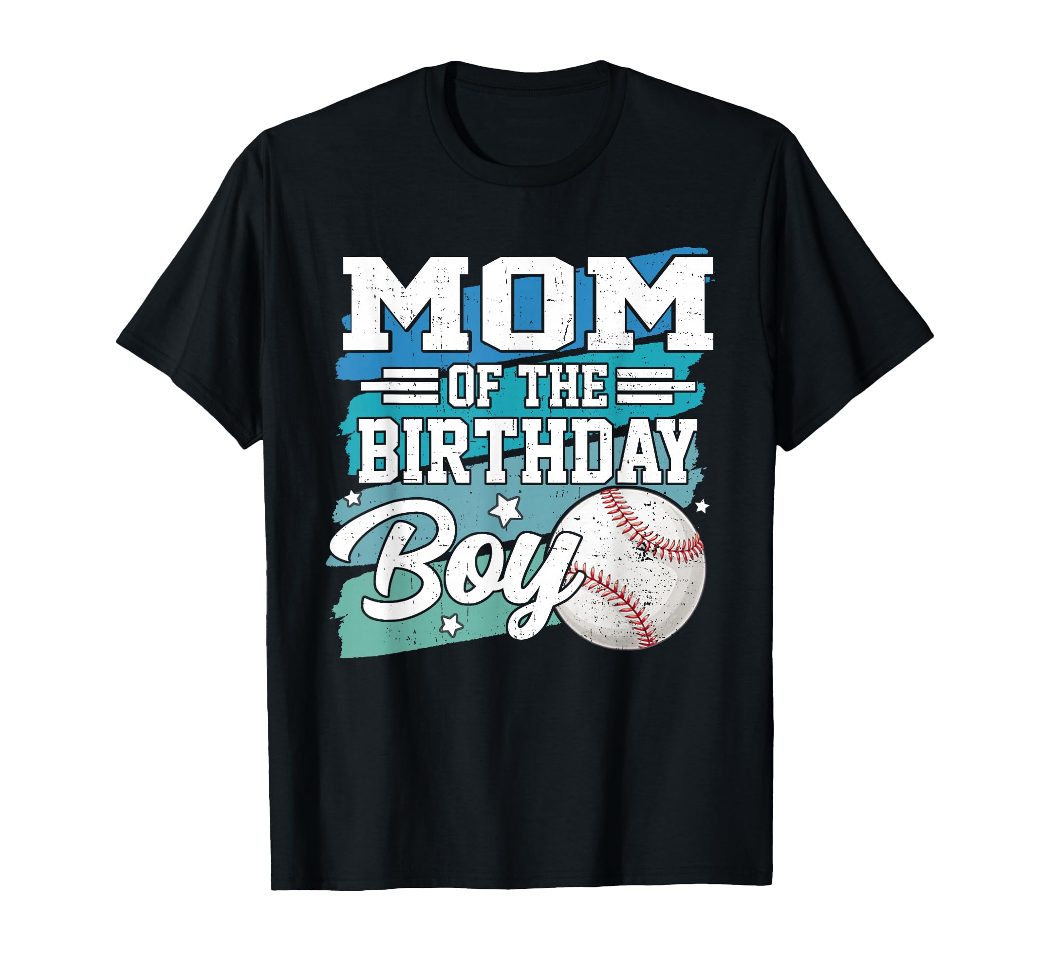 Mom Birthday Baseball Family Matching T-Shirt - Trendy Graphic Unisex - T-Shirt, Sweatshirt, Hoodie