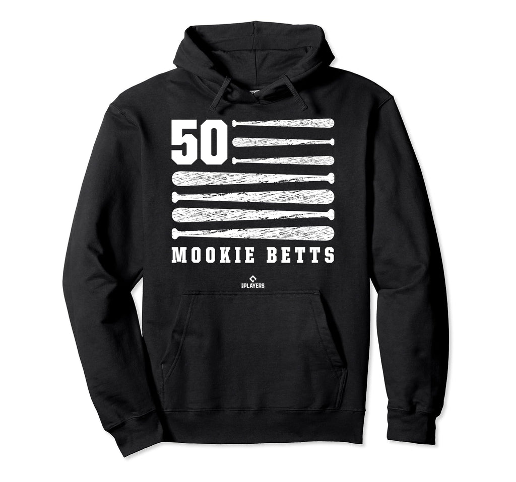 Mookie Betts Flag Los Angeles Patriotic Hoodie - Trendy Graphic Unisex - T-Shirt, Sweatshirt, Hoodie