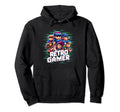 Arcade Gamer Love 80S 90S Gaming Hoodie - Fun Novelty Design Men Women - T-Shirt, Sweatshirt, Hoodie