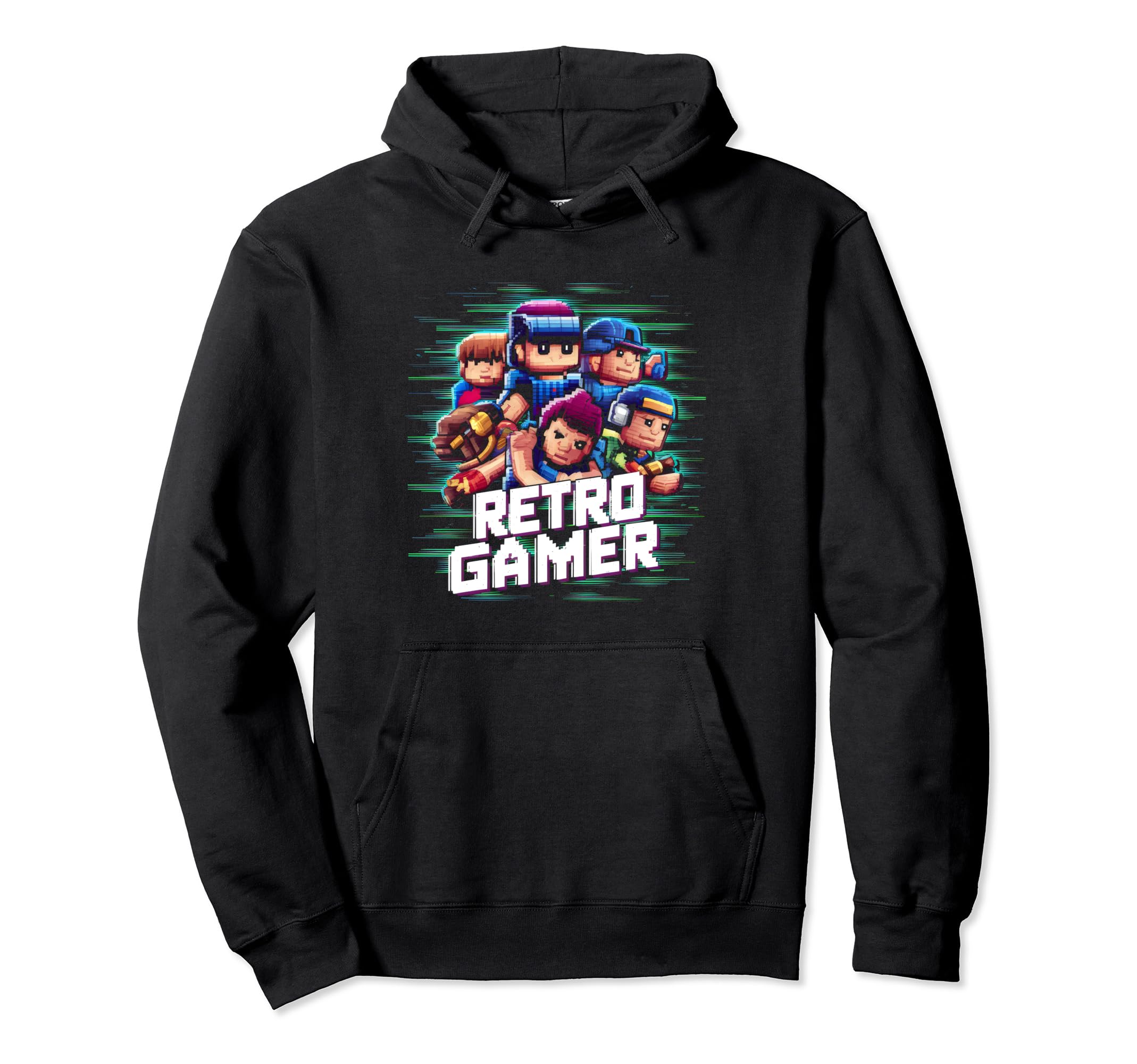 Arcade Gamer Love 80S 90S Gaming Hoodie - Fun Novelty Design Men Women - T-Shirt, Sweatshirt, Hoodie