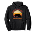 Custer State Park South Buffalo Sunset Hoodie - Fun Novelty Design Unisex - T-Shirt, Sweatshirt, Hoodie