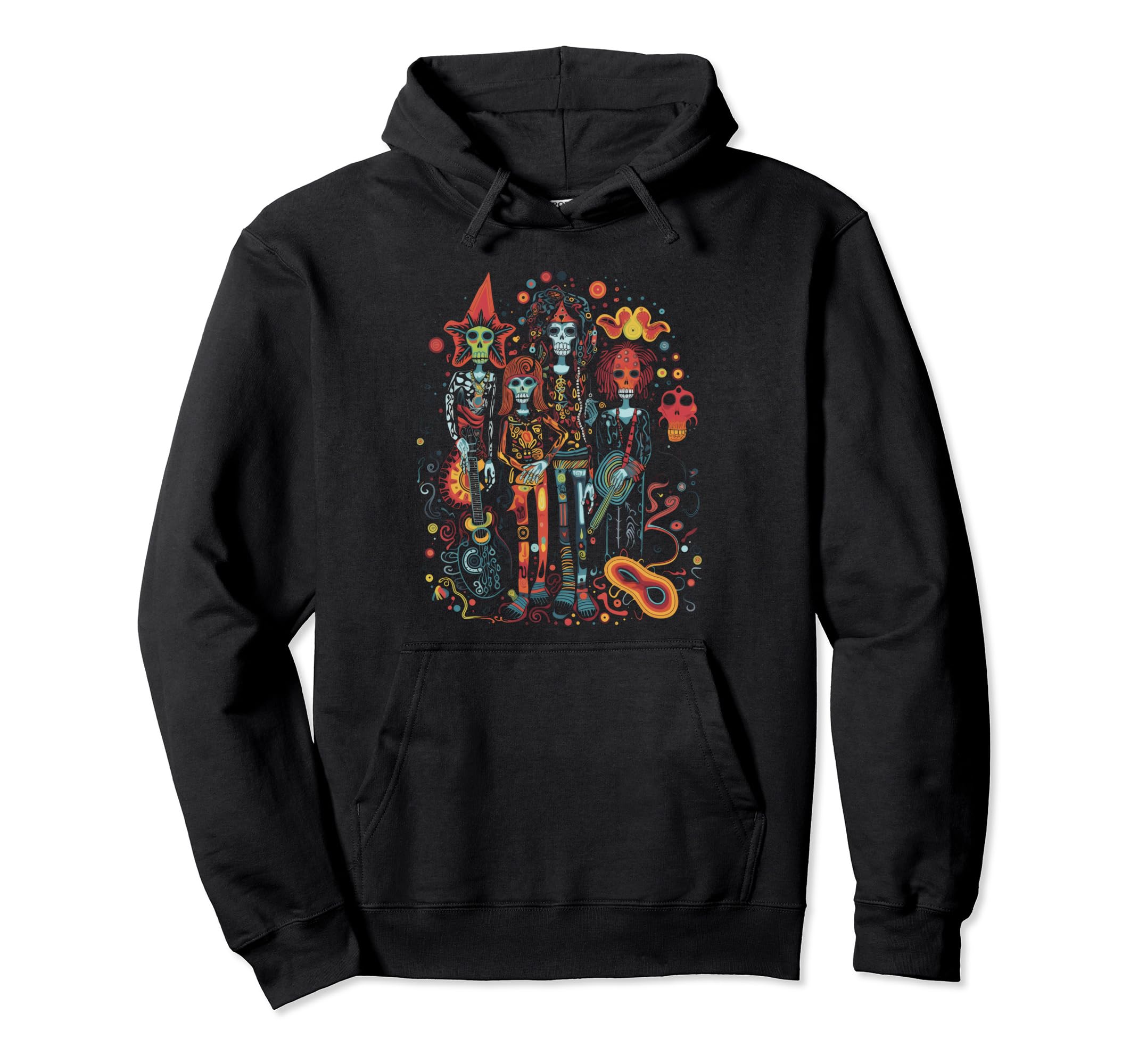 Hippie Boho Art 22 Hoodie - Casual Everyday Wear for Adults - T-Shirt, Sweatshirt, Hoodie