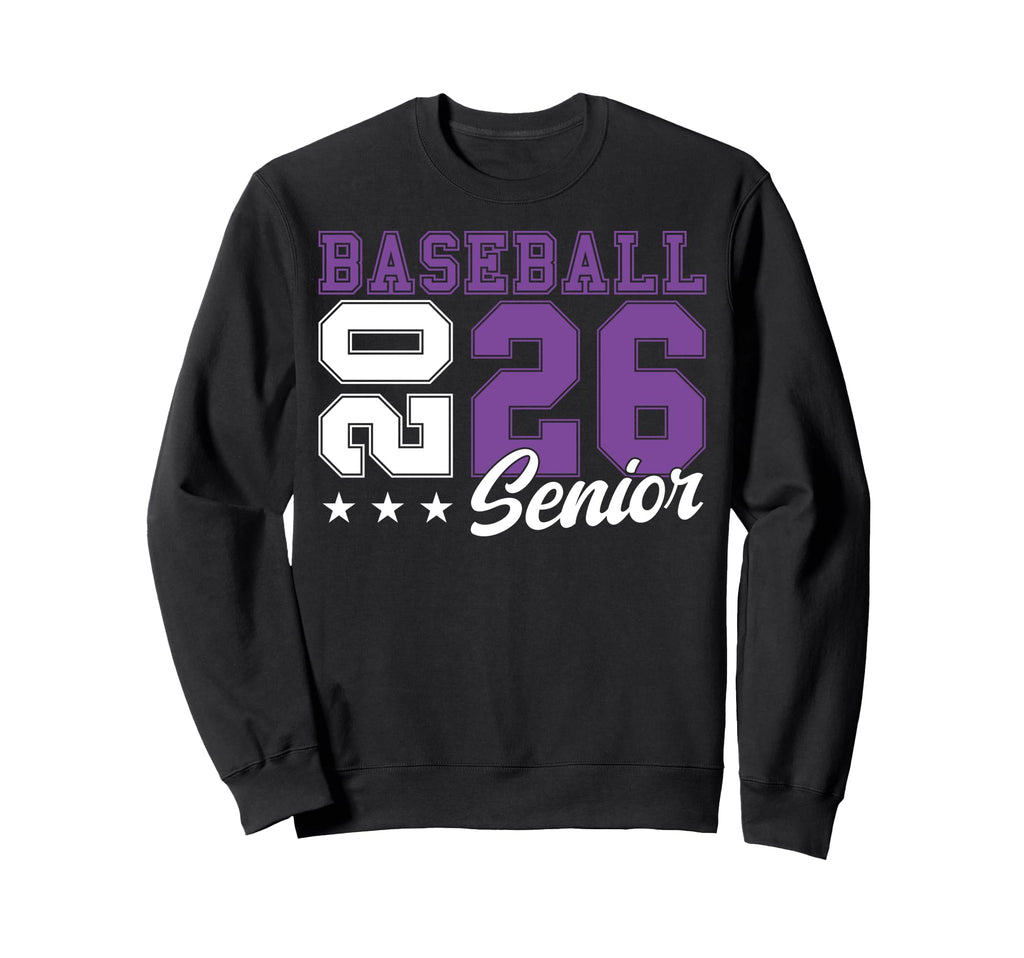Baseball Senior Night Baseball Sweatshirt - Casual Everyday Wear Men Women - T-Shirt, Sweatshirt, Hoodie