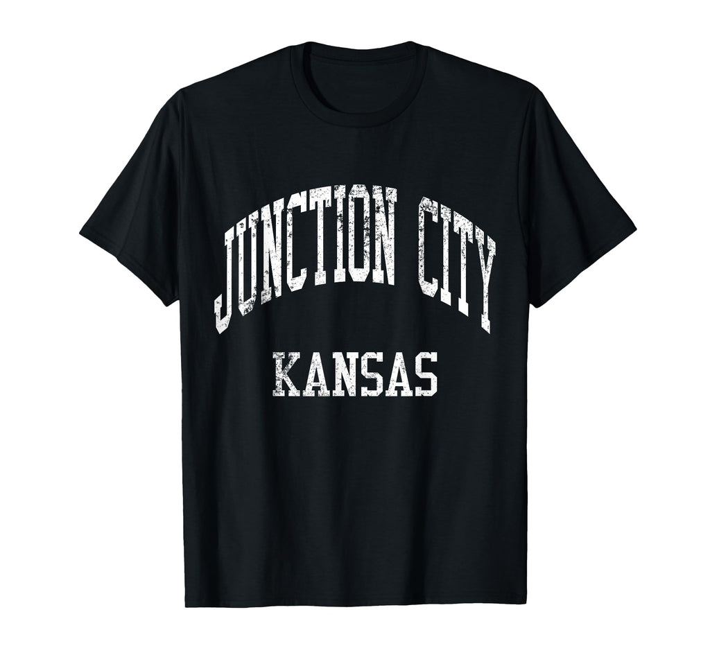 Junction City Kansas 70S College Sports T-Shirt - Graphic Print for Adults - T-Shirt, Sweatshirt, Hoodie