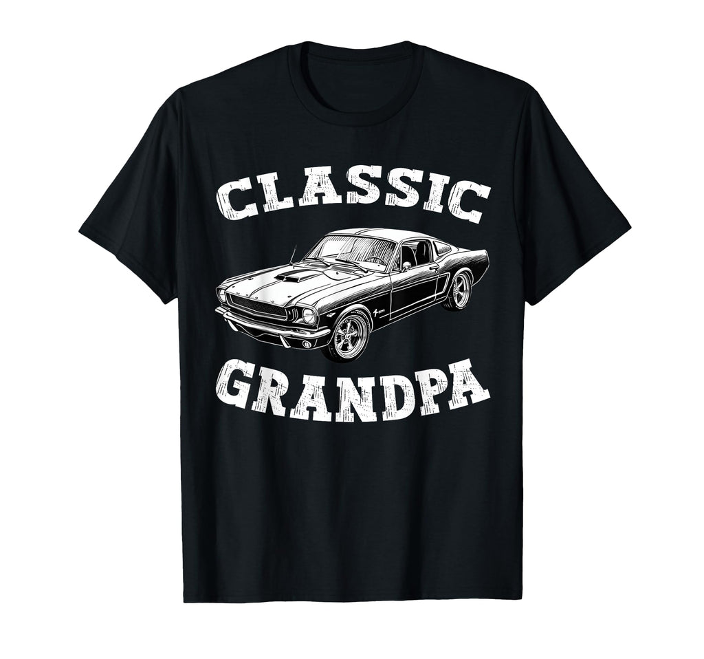 Funny Grandpa Car Fathers Day T-Shirt - Custom Art Print Men Women - T-Shirt, Sweatshirt, Hoodie