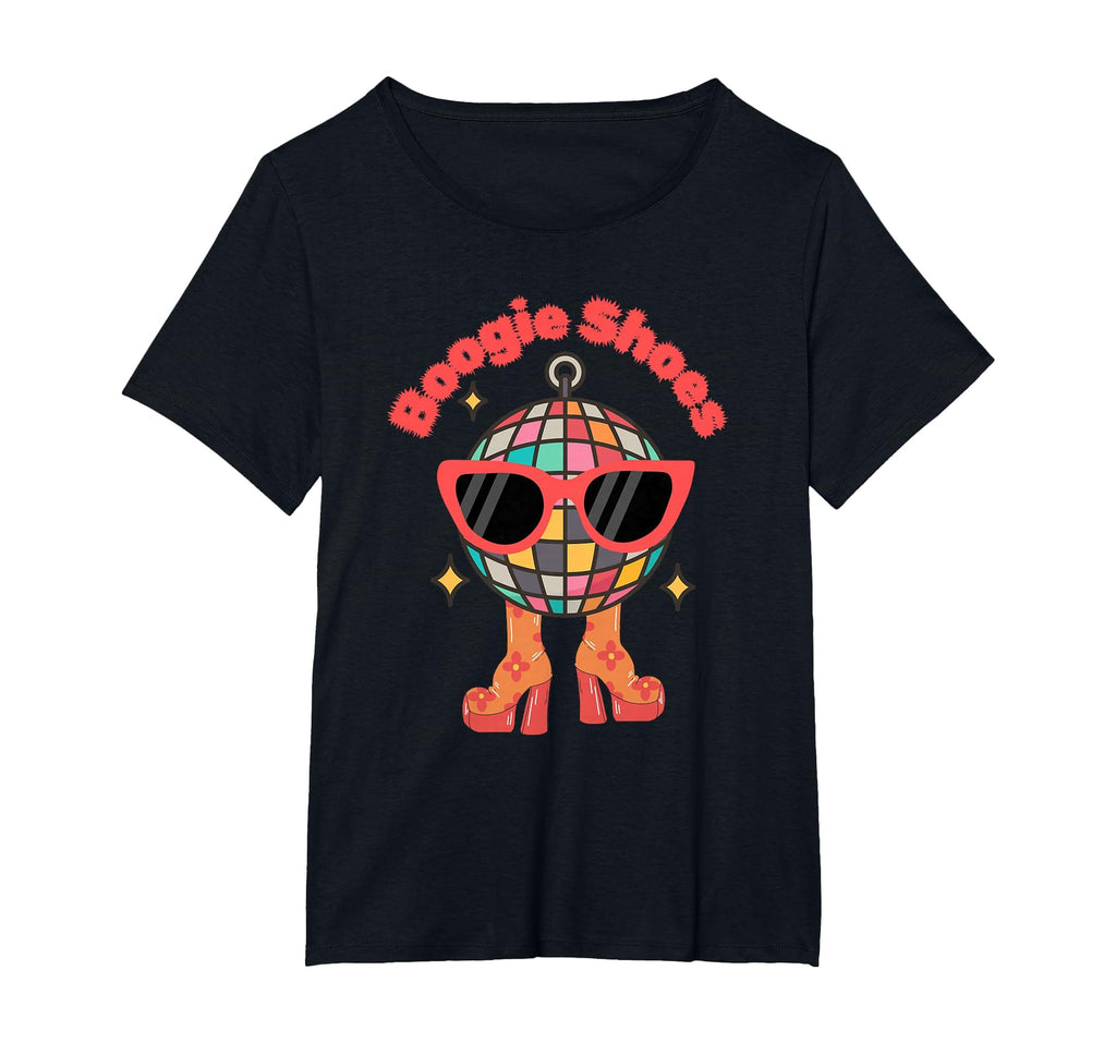 70S 80S Disco Party Boogie Shoes T-Shirt - Aesthetic Graphic for Adults - T-Shirt, Sweatshirt, Hoodie