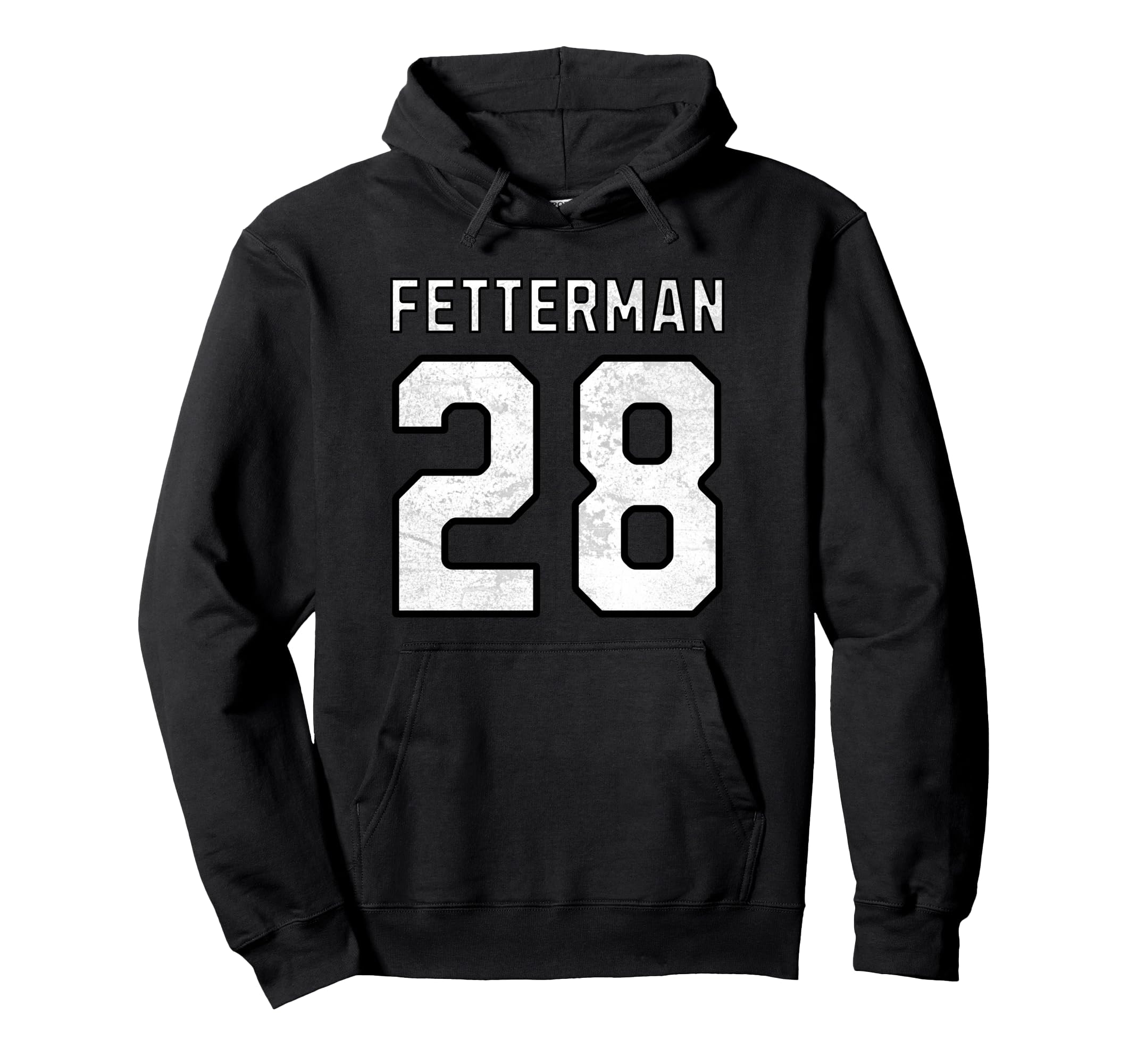 John Fetterman 2028 President Varsity Hoodie - Streetwear Style for Adults - T-Shirt, Sweatshirt, Hoodie