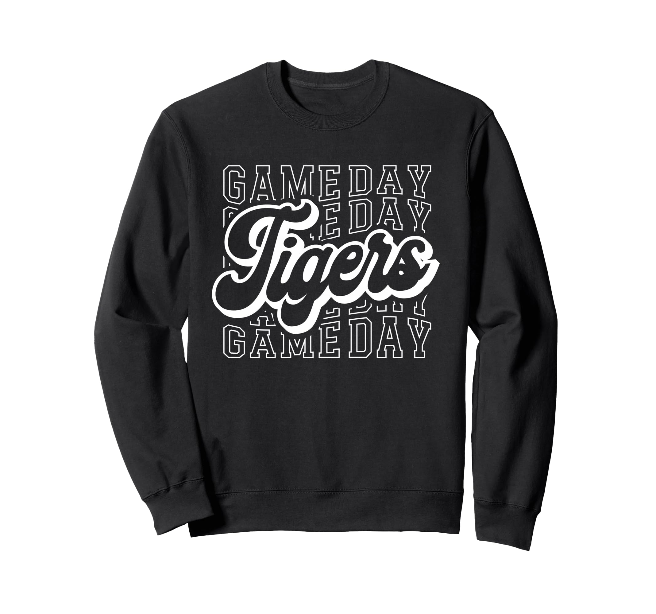 Tigers Sports Mascot Tigers Team Sweatshirt - Trendy Graphic Men Women - T-Shirt, Sweatshirt, Hoodie