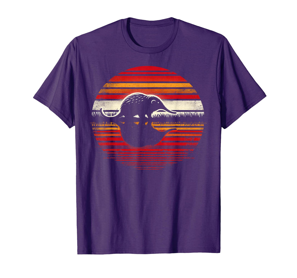 Elephant Shrew Sunset Safari 70S T-Shirt - Fun Novelty Design for Adults - T-Shirt, Sweatshirt, Hoodie