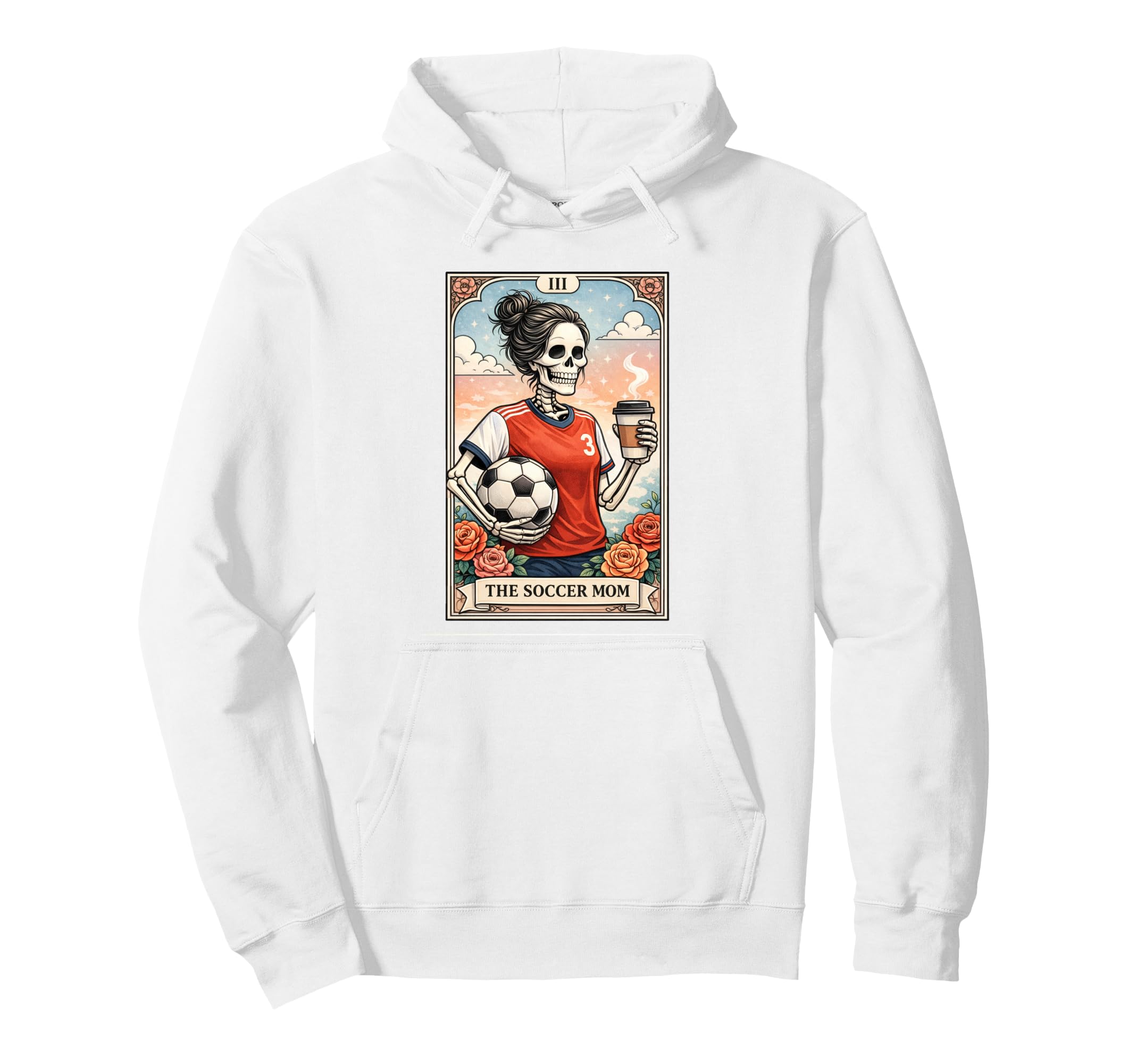 Soccer Mom Soccer Mama Game Day Vibes Hoodie - Trendy Graphic Unisex - T-Shirt, Sweatshirt, Hoodie