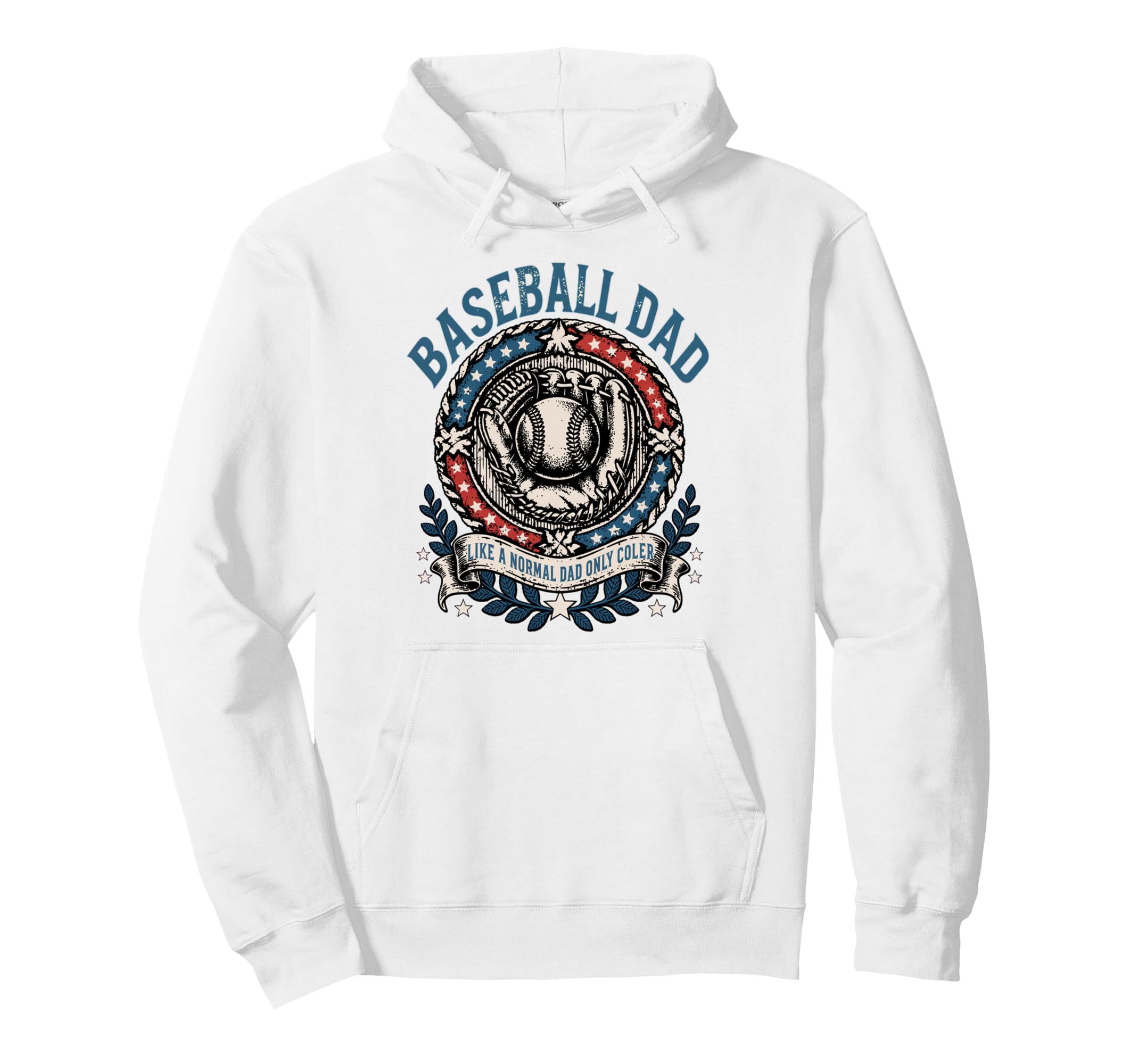 Baseball Fathers Day Like Normal Dad Funny Hoodie - Novelty Apparel Unisex - T-Shirt, Sweatshirt, Hoodie