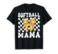 Softball Mama Coquette Bow Game Day T-Shirt - Aesthetic Graphic Unisex - T-Shirt, Sweatshirt, Hoodie