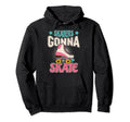 Distressed Skaters Gonna Skate Roller Hoodie - Graphic Print for Adults - T-Shirt, Sweatshirt, Hoodie