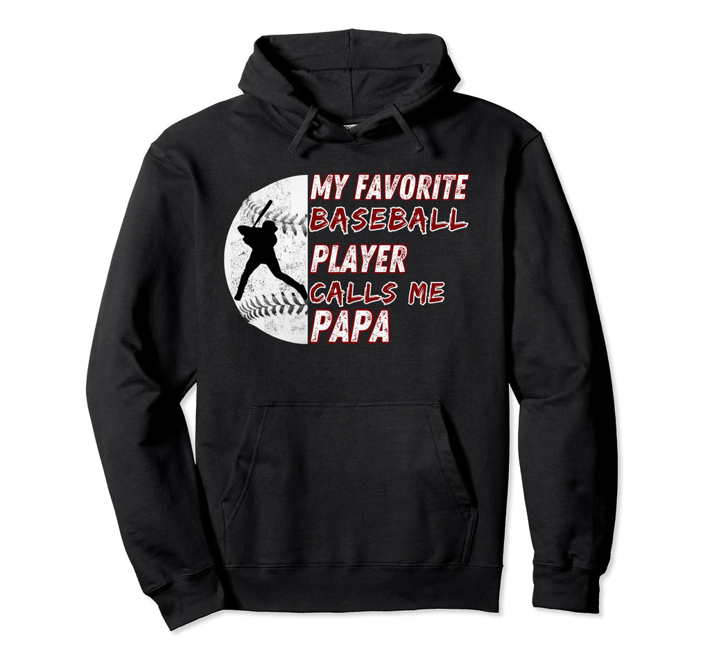 My Favorite Baseball Player Calls Me Hoodie - Aesthetic Graphic for Adults - T-Shirt, Sweatshirt, Hoodie