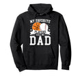 My Favorite Players Call Me Dad Baseball Hoodie - Novelty Apparel Unisex - T-Shirt, Sweatshirt, Hoodie