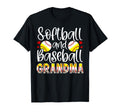 Softball Baseball Grandma Leopard Baseball T-Shirt - Graphic Print Unisex - T-Shirt, Sweatshirt, Hoodie