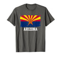 Arizona United States Distressed Flag T-Shirt - Minimalist Print Unisex - T-Shirt, Sweatshirt, Hoodie