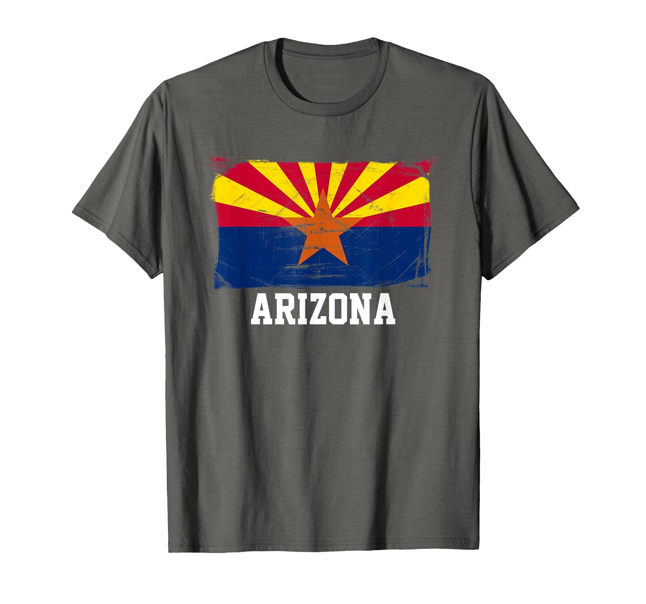 Arizona United States Distressed Flag T-Shirt - Minimalist Print Unisex - T-Shirt, Sweatshirt, Hoodie