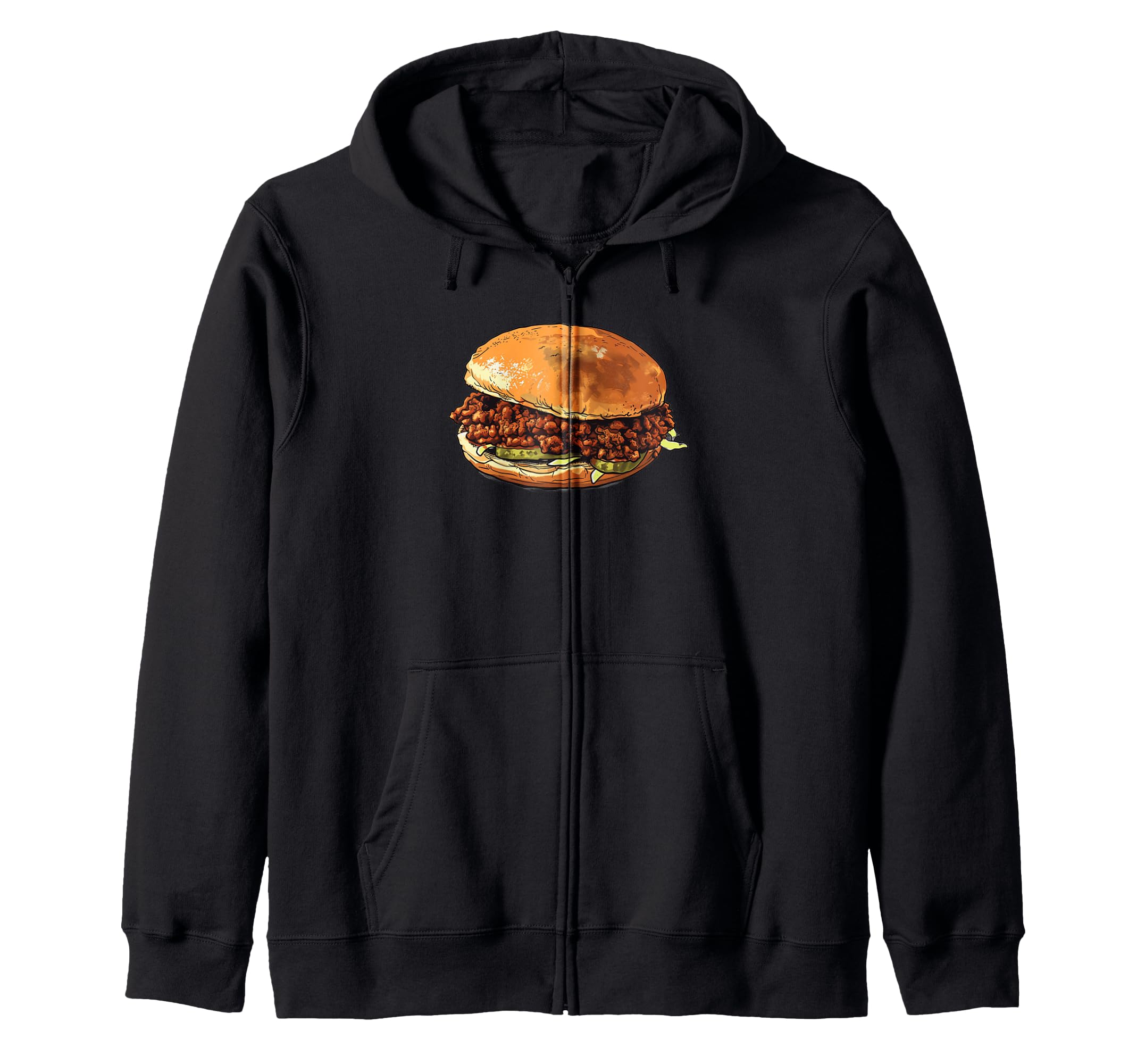 Sloppy Joe Sandwich American Sweatshirt - Minimalist Print for Adults - T-Shirt, Sweatshirt, Hoodie