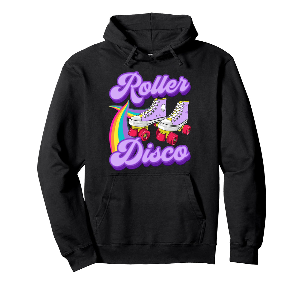 Roller Skating Skate 1970S Roller Disco Hoodie - Trendy Graphic Unisex - T-Shirt, Sweatshirt, Hoodie