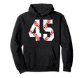 Baseball Mom 45 Jersey Baseball Hoodie - Fun Novelty Design Unisex - T-Shirt, Sweatshirt, Hoodie