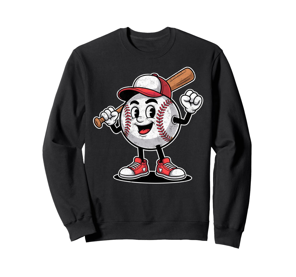 Funny Baseball Ball Player Coach Sweatshirt - Fun Novelty Design Men Women - T-Shirt, Sweatshirt, Hoodie