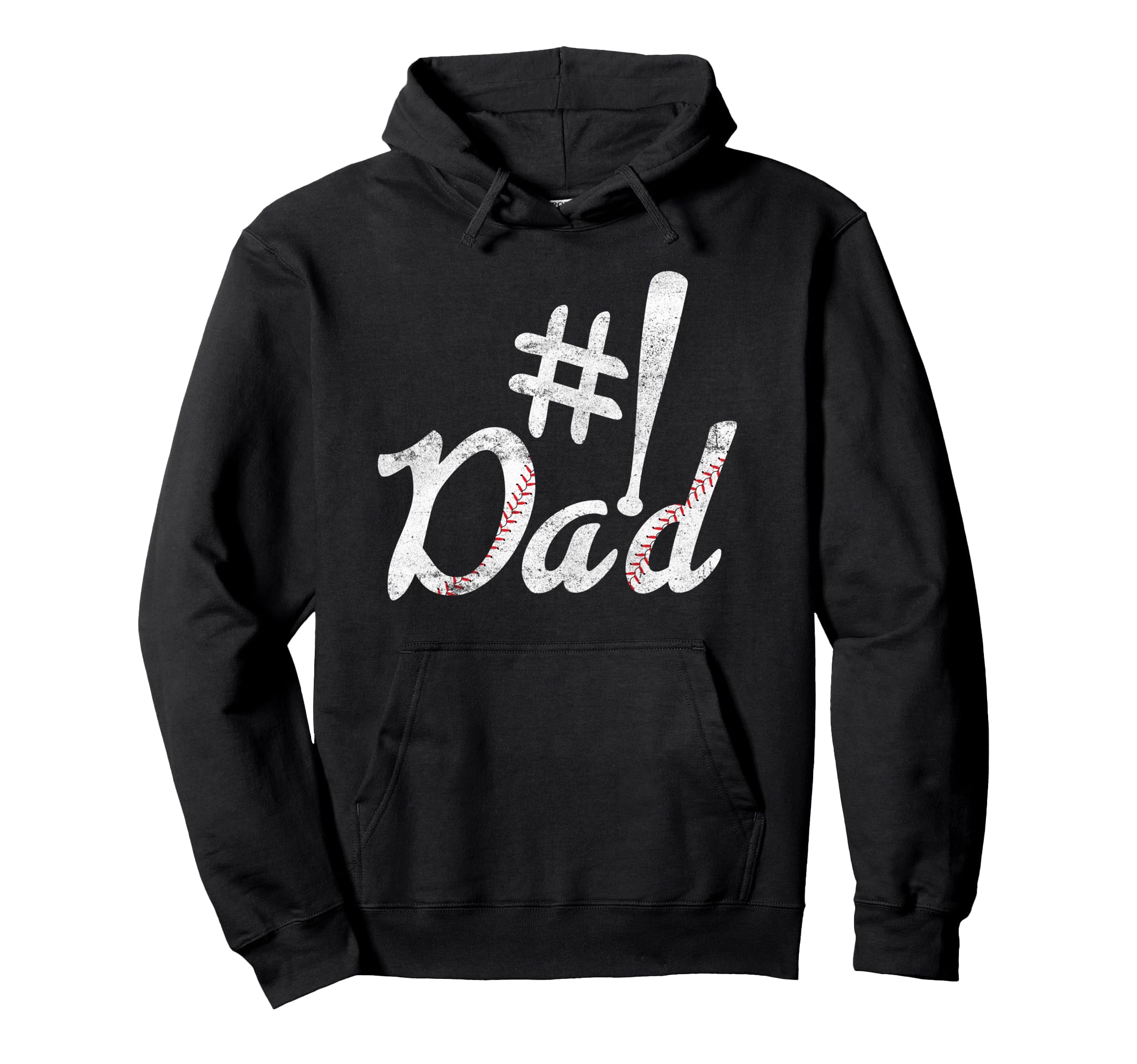 Baseball Player Dad Papa Fathers Day Hoodie - Novelty Apparel Men Women - T-Shirt, Sweatshirt, Hoodie