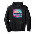 Japan Aesthetic Vaporwave Mount Fuji Hoodie - Streetwear Style Men Women - T-Shirt, Sweatshirt, Hoodie