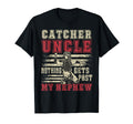 Baseball Catcher Uncle Proud Uncle T-Shirt - Streetwear Style for Adults - T-Shirt, Sweatshirt, Hoodie