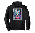 Weirdcore Cat Ramen Grid Vaporwave Hoodie - Custom Art Print Men Women - T-Shirt, Sweatshirt, Hoodie