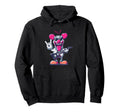 Funny Clown Guitar Player Rock Music Hoodie - Minimalist Print for Adults - T-Shirt, Sweatshirt, Hoodie