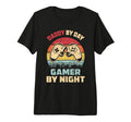 Daddy Day Gamer Night Funny Gaming T-Shirt - Custom Art Print for Adults - T-Shirt, Sweatshirt, Hoodie